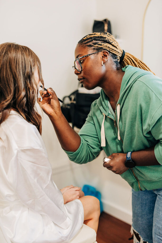 Wedding makeup artist