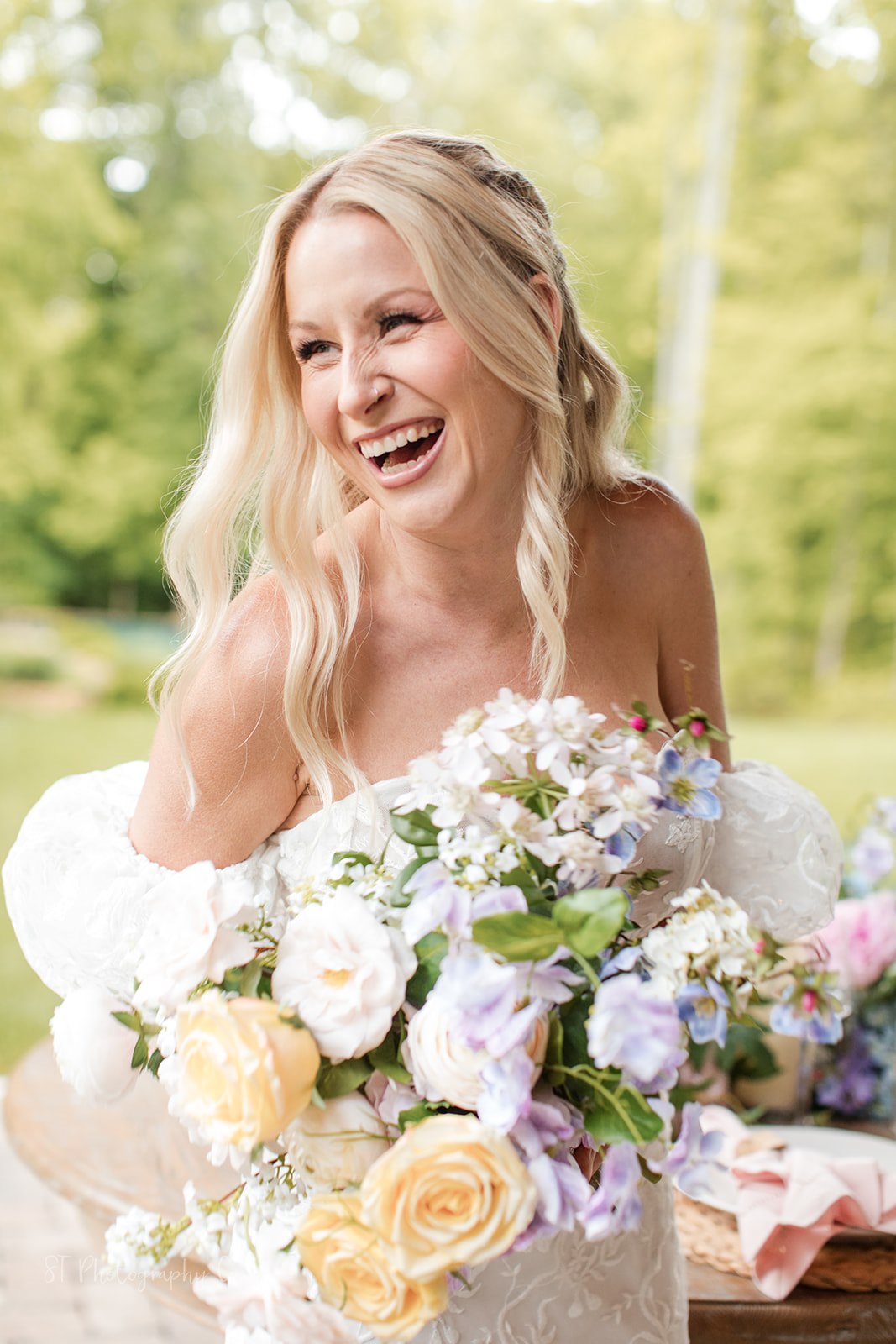 Classic natural wedding makeup